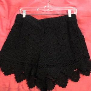 These black shorts
